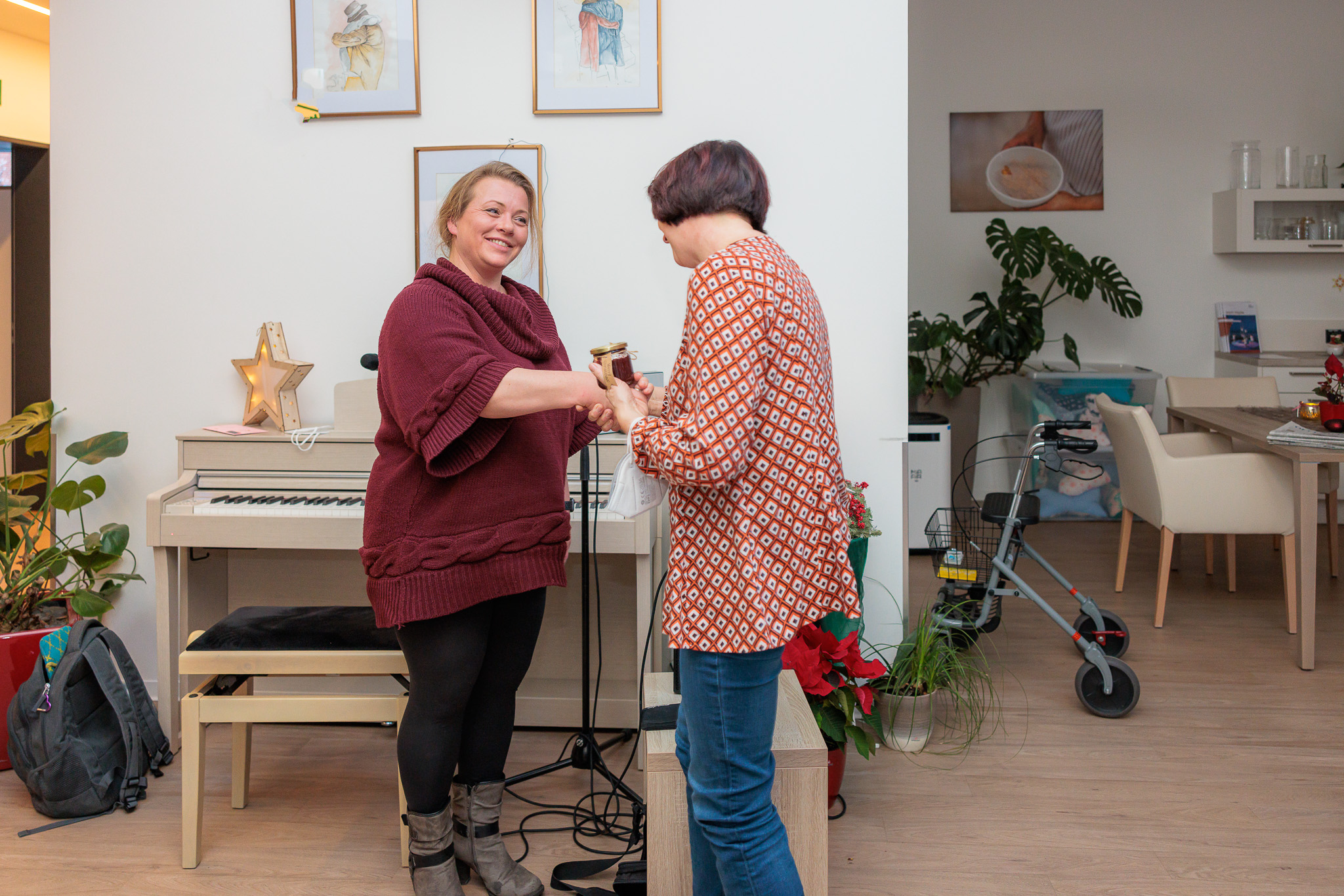 4. Advent mit Röder + Ena Roth Hospiz am Wasserturm